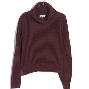 Madewell Side Button Turtleneck Sweater